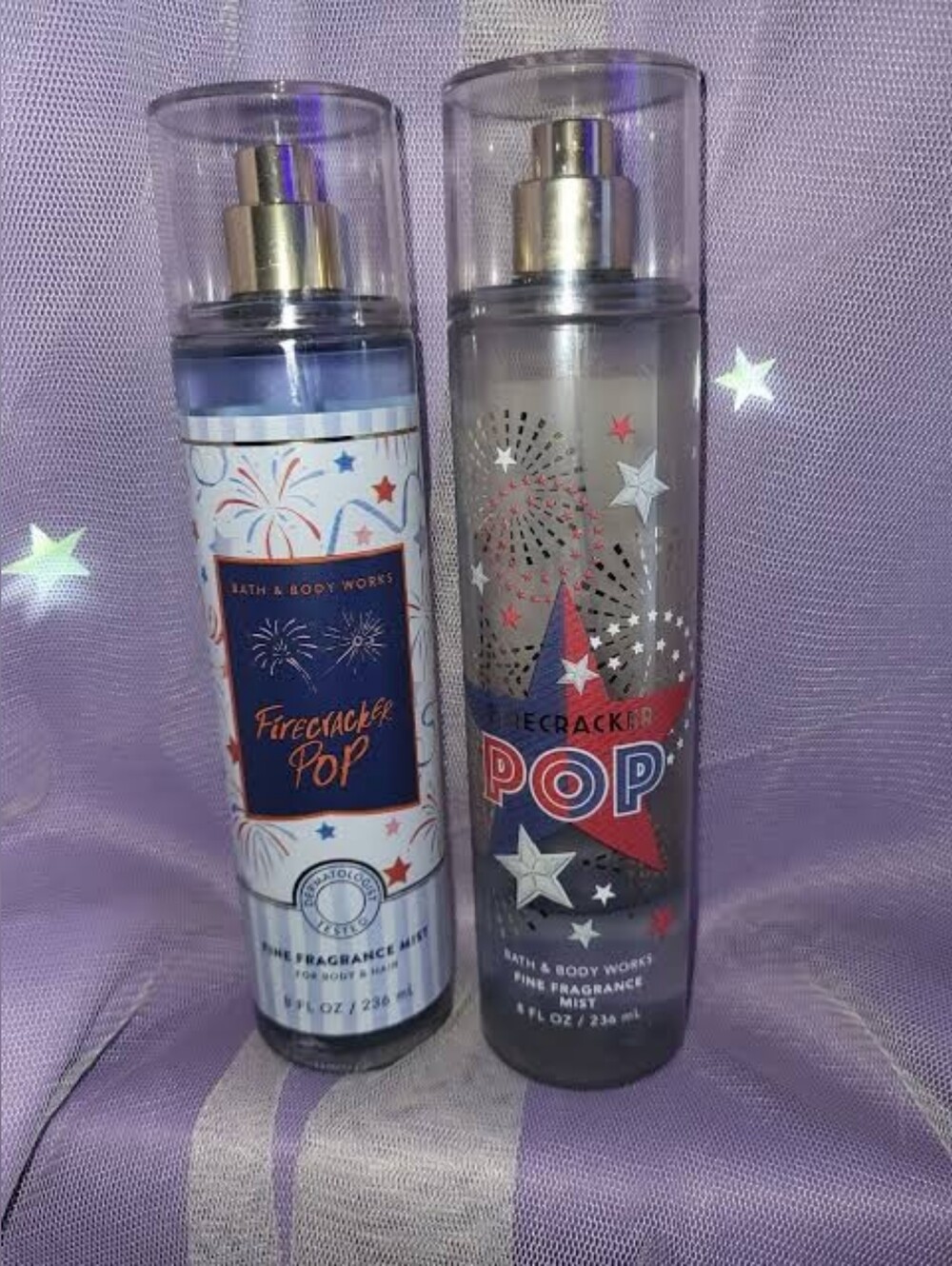 Bath & Body Works Firecracker Pop Fine Fragrance Mist Set NEW RARE 2025 & 2026